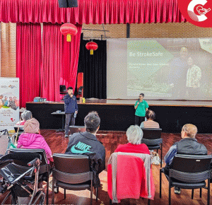 CWCC 健康讲座：帮助居民认识中风风险与预防方法