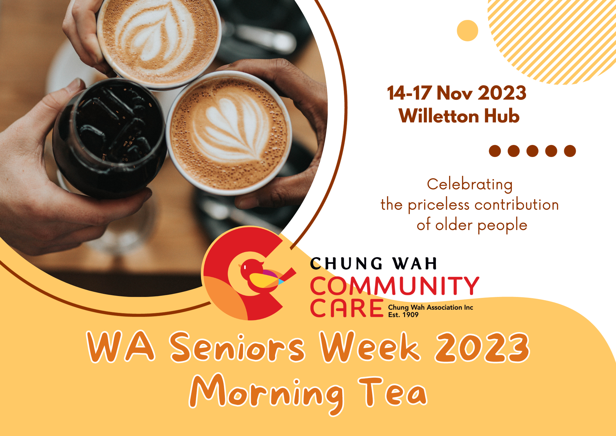 WH Sr wk morning tea